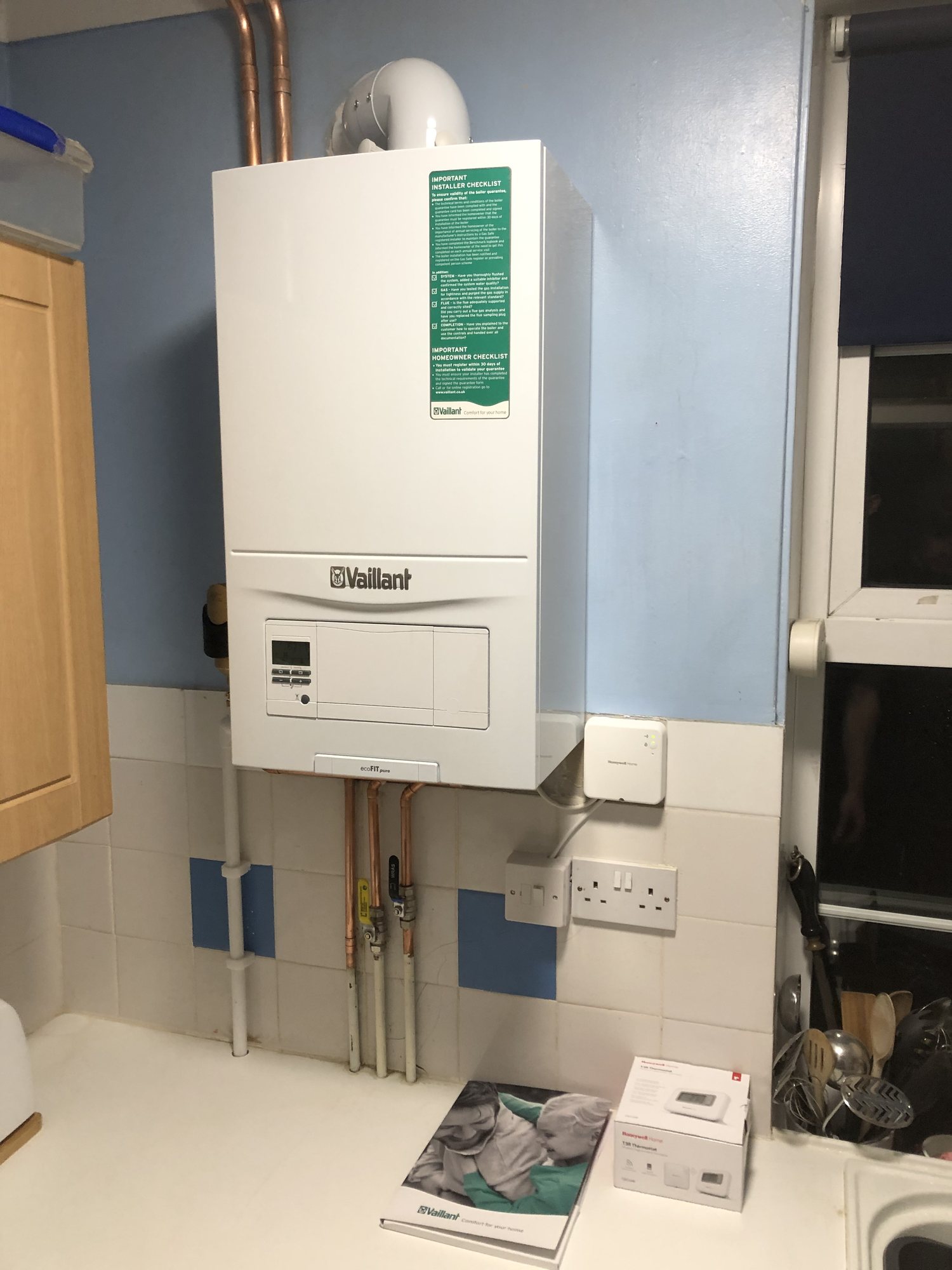 New gas boiler fitted in the New Forest